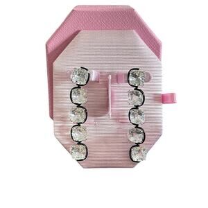 Swarovski Floating Harmonia Drop White crystal Long Earrings